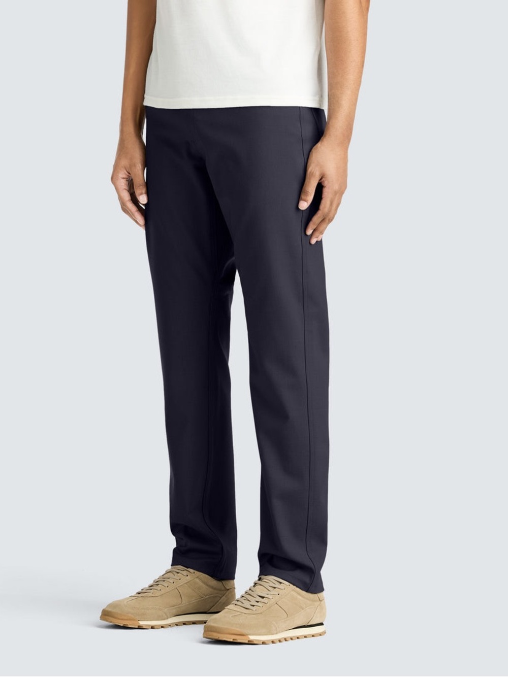 Unbound Merino Relaxed Travel Pants - 40 x 32 - Navy